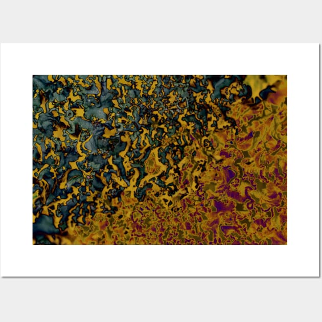 Colorful Lichen Wall Art by mavicfe